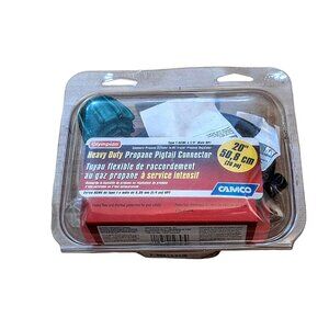 NEW Camco 20 Inch Propane Hose Connector RV Pigtail for 20 30 lb Tanks